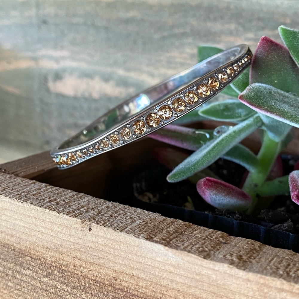 Brighton citrine bangle bracelet